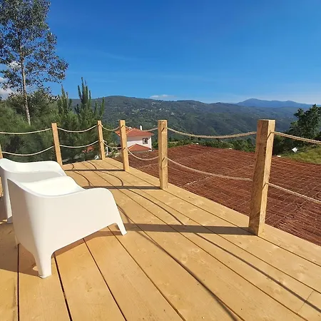 בית נופש Monkey Tiny Barnhouse With Amazing Views At Zevariclub! Folhadosa