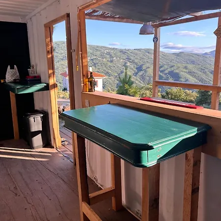 Monkey Tiny Barnhouse With Amazing Views At Zevariclub! Ferienhaus Folhadosa