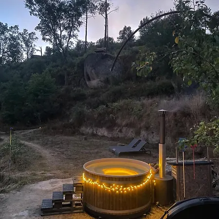 度假居 Monkey Tiny Barnhouse With Amazing Views At Zevariclub! Folhadosa