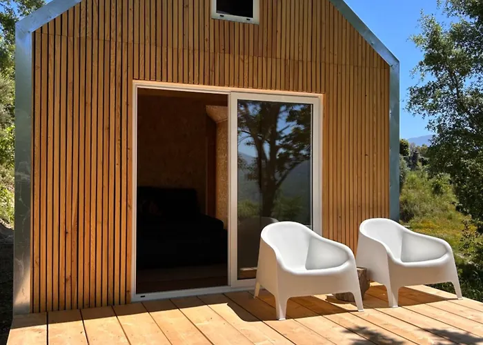 Monkey Tiny Barnhouse With Amazing Views At Zevariclub! Casa de Férias