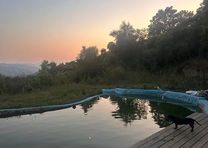 Monkey Tiny Barnhouse With Amazing Views At Zevariclub! Casa de Férias