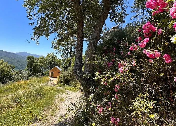 Monkey Tiny Barnhouse With Amazing Views At Zevariclub! Casa de Férias